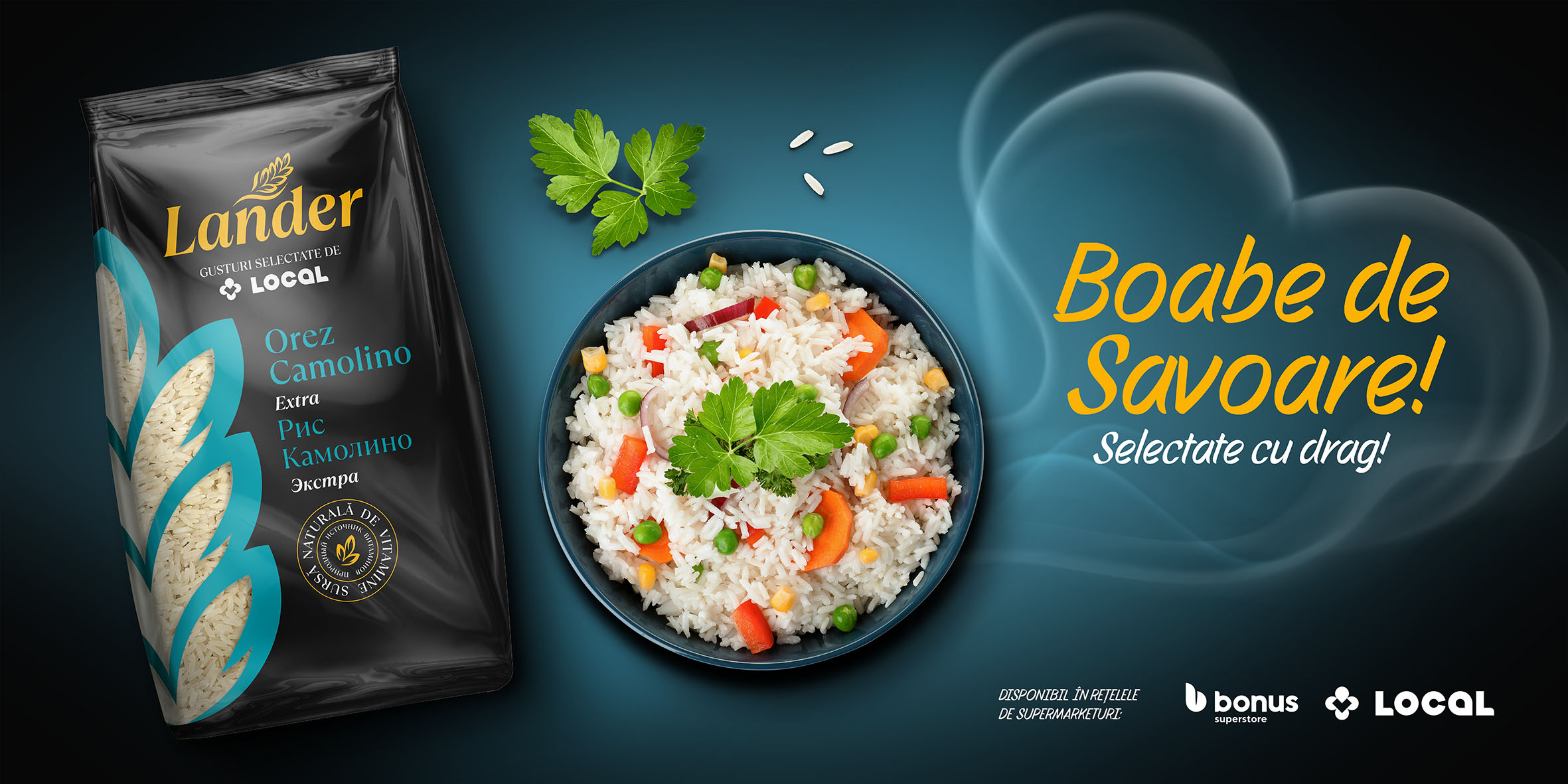Descoperă gustul autentic al orezului Lander