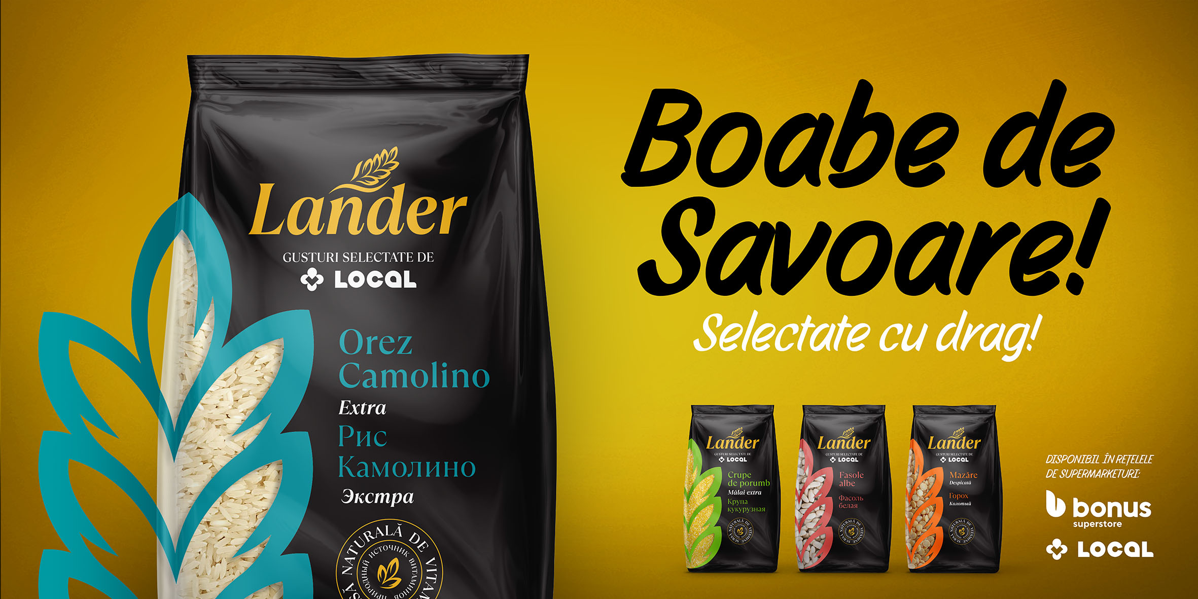 Lander – Boabe de savoare, selectate cu grijă pentru masa ta!
